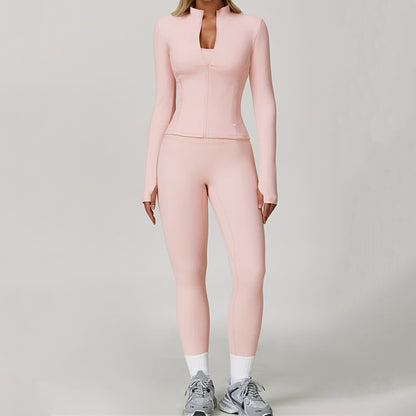 Üç Parça Ceket Bra Tayt Takım